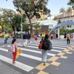 開學日守護校園「交通安全與反詐」　大同警築起平安通學路