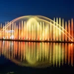 蘭潭音樂噴泉因水位偏低　2/25起暫停演出