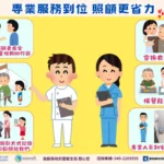 專業服務到位　照顧更省力