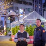 科技鷹眼守護台北燈節人潮　警力、無人機全力維持西門交通順暢