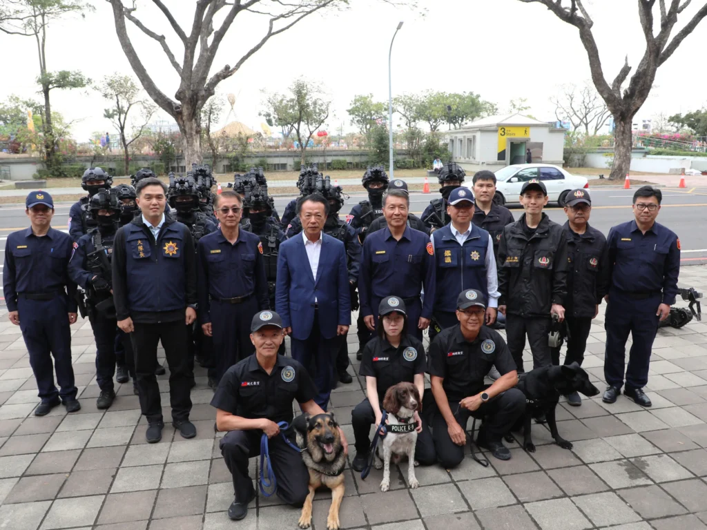 防爆機器人、偵爆犬齊上陣　2026台灣燈會安全層層把關