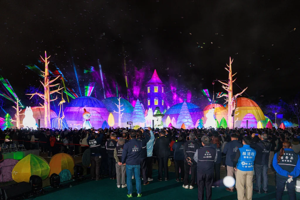 16天破655萬人潮！　中台灣燈會幸福閉幕-鄭副市長：謝謝姆明帶給我們的感動