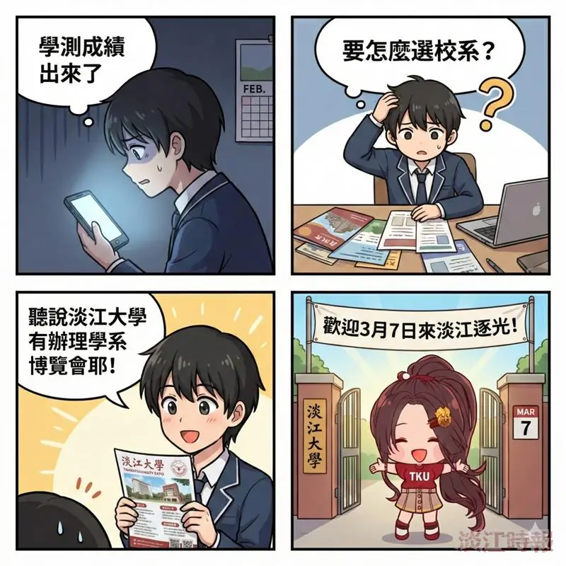 感受獨特淡江魅力-歡迎一起來「逐光」