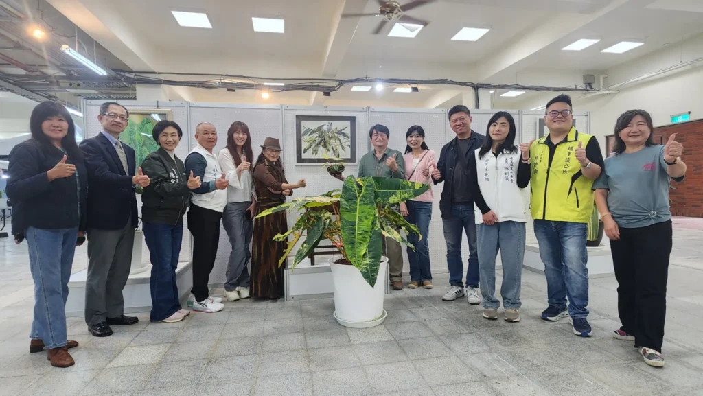 第四屆臺灣熱帶雨林暨觀葉植物精品大賞-×-暨大櫻花季　植物走入畫中-藝術走進雨林