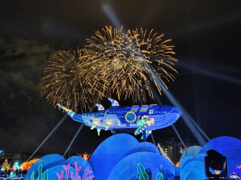 2026台灣燈會永續海洋燈區　鯨魚戰艦霸氣領航　四大亮點精彩呈現