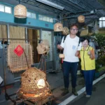 嘉義市東區神農社區元宵節竹編燈籠亮燈　點亮街區文化與藝術新風貌