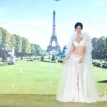 鄭芯恩巴黎街頭拍內衣廣告-散發「撩波」自在魅力