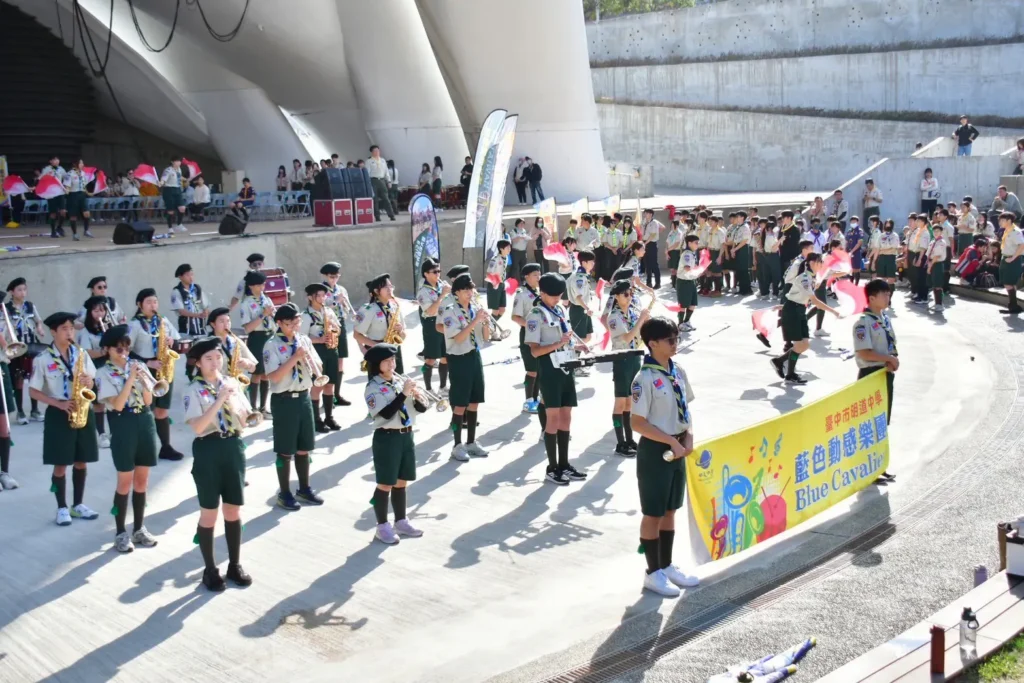 中市歡慶115年童軍節-2,000名童軍出席　日本靜岡縣童軍聯盟率團來台交流
