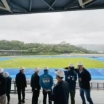 基隆市田徑場今年完工　市議會實地考察ot營運規劃