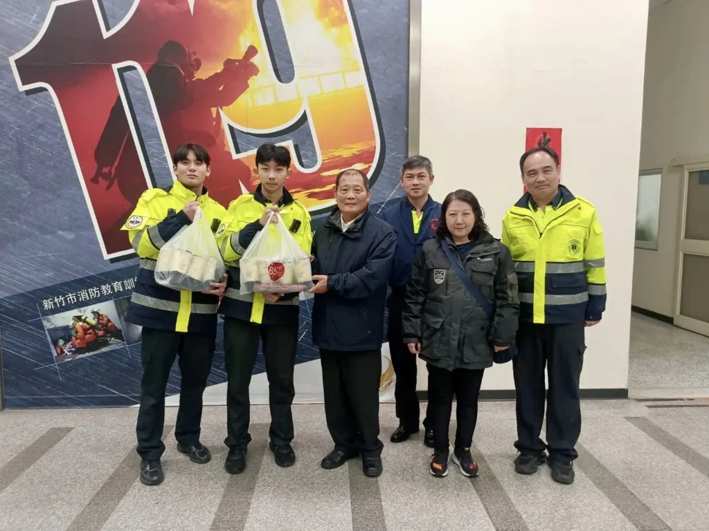 火場認證訓練前突發ohca-竹市消防跨分隊接力電擊救回義消夥伴