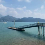 日月潭水位持續下降　日管處啟動朝霧碼頭浮排拖離作業　水位如跌破-740-公尺-不排除封閉碼頭暫停營運