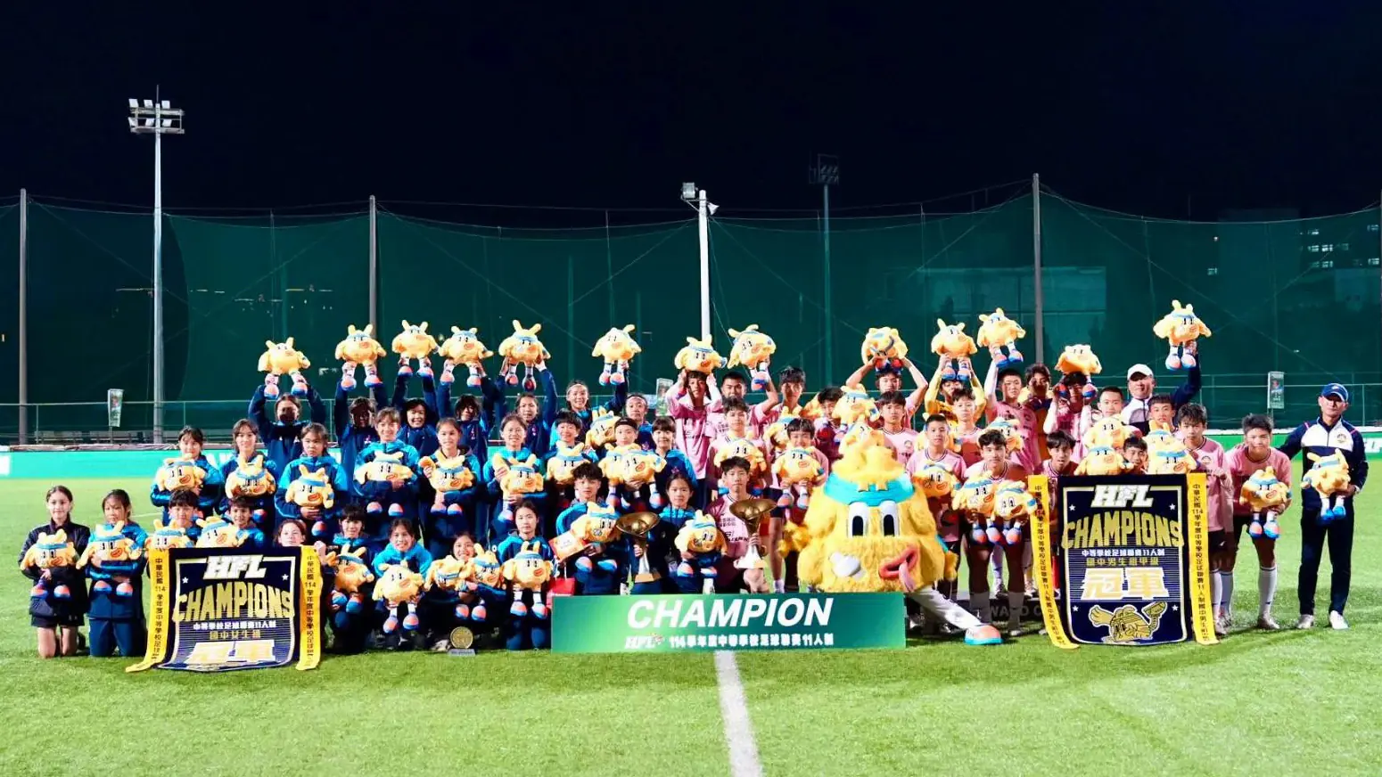 中市學校hfl氣勢如虹！　黎明男足、五權女足雙冠榮耀