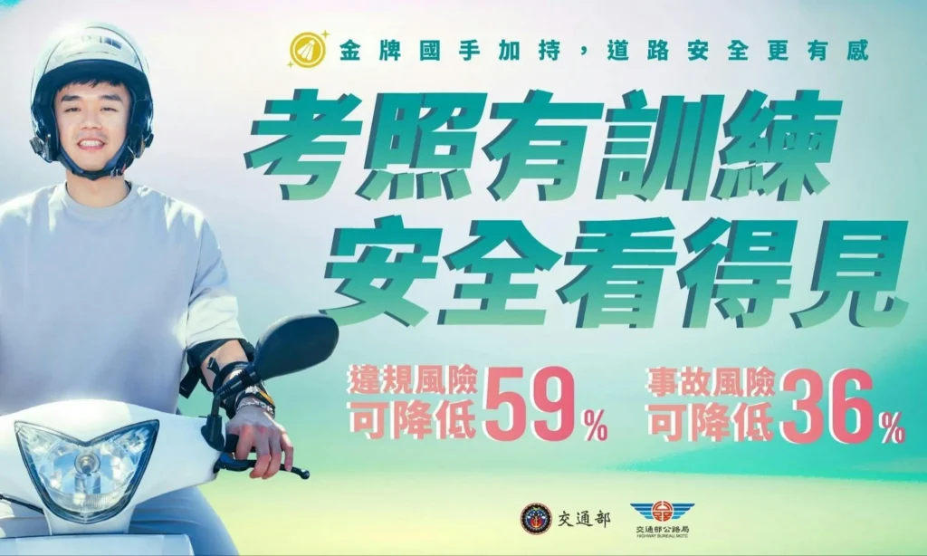 騎安心 省現金 機車駕訓補助 熱列開辦中