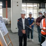 翁章梁視察嘉縣災害應變中心、特搜大隊暨防災教育中心新建工程