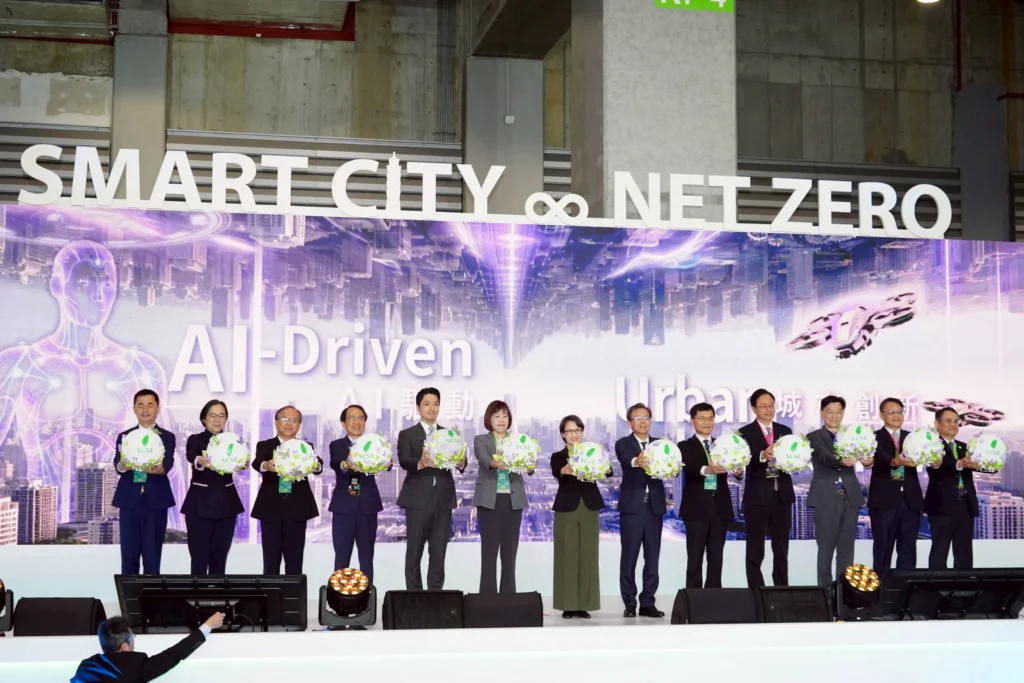 智慧城市展暨淨零城市展登場　蔣萬安分享臺北ai應用成果