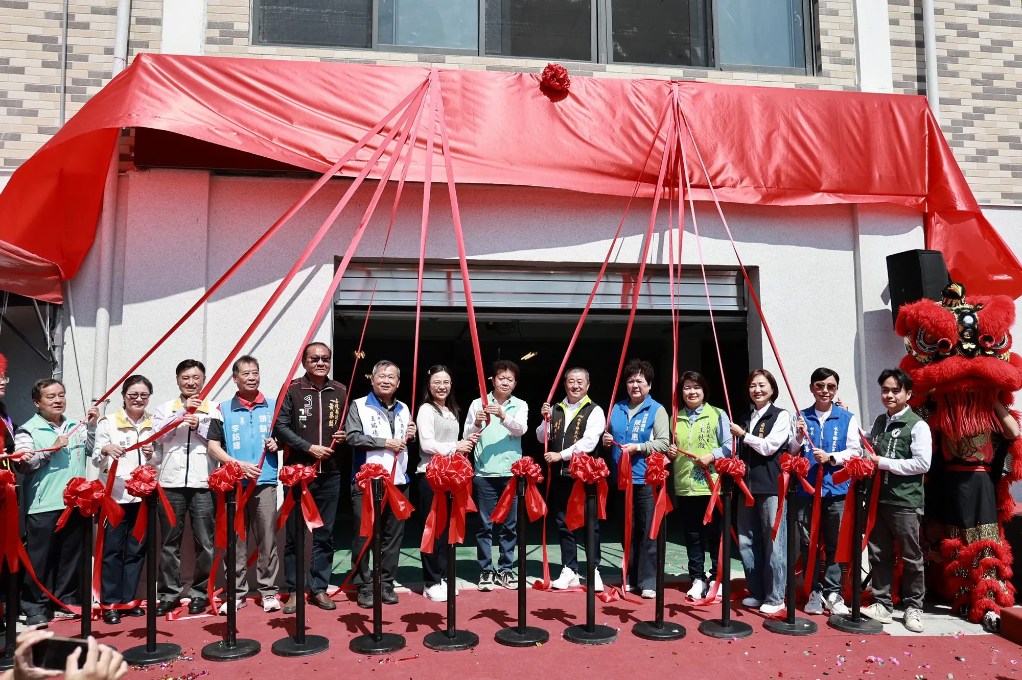 水里鄉社福大樓竣工 -縣府加碼千萬補助 -化解停工危機