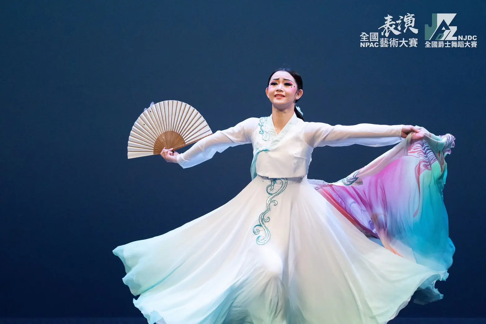 埔里國中學生曼妮·石卡達華度勇奪全國舞蹈賽特優第二　「飛花蝶語」朝鮮舞驚艷全場