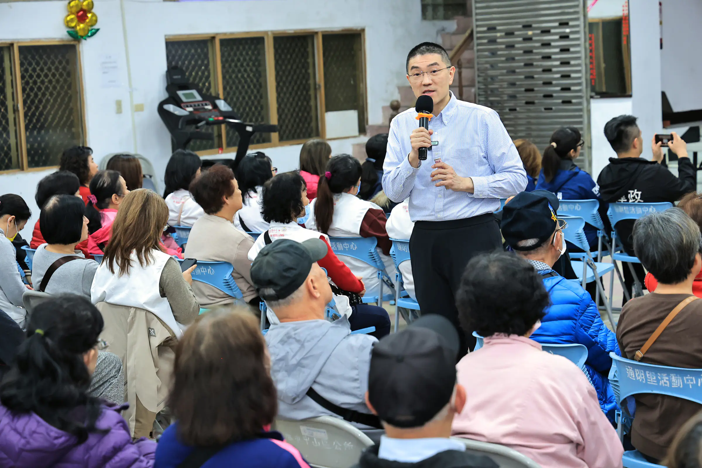 傾聽市民聲音！基隆市政說明會前進中山區　謝國樑率隊報告成果與願景