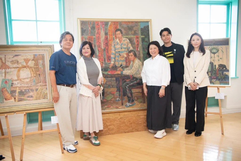 黃敏惠感謝藝術家與藏家無私捐贈　嘉義市立美術館再添27件珍貴館藏