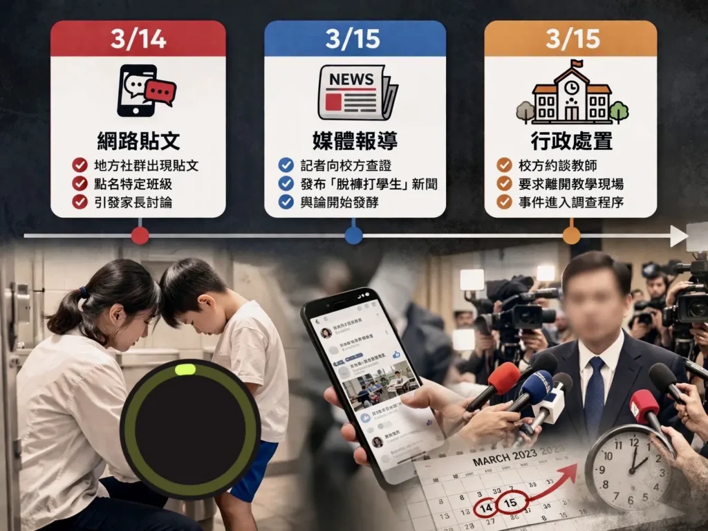 【獨家】「脫褲子打學生」事件爭議再起-何老師還原時間軸　堅決否認！並控訴證據錯置-校長不公