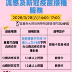 看表演、逛市集還能打疫苗 嘉市28日打造青春防疫場域