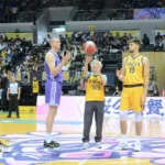 籃球場上詐の防守！警政署長開球傳遞反詐精神