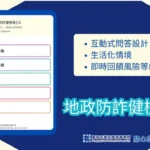 秒測風險即刻警覺！　中市龍井地政防詐健檢表2.0升級上線