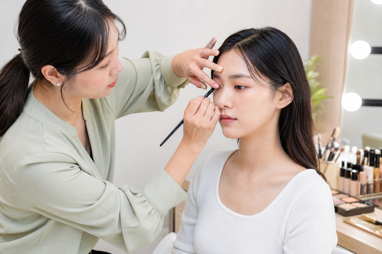 韓系妝感靠色號救不了?彩妝師指出上妝「分區邏輯」才是女團感的真正關鍵 韓系妝感靠色號救不了?彩妝師指出上妝「分區邏輯」才是女團感的真正關鍵