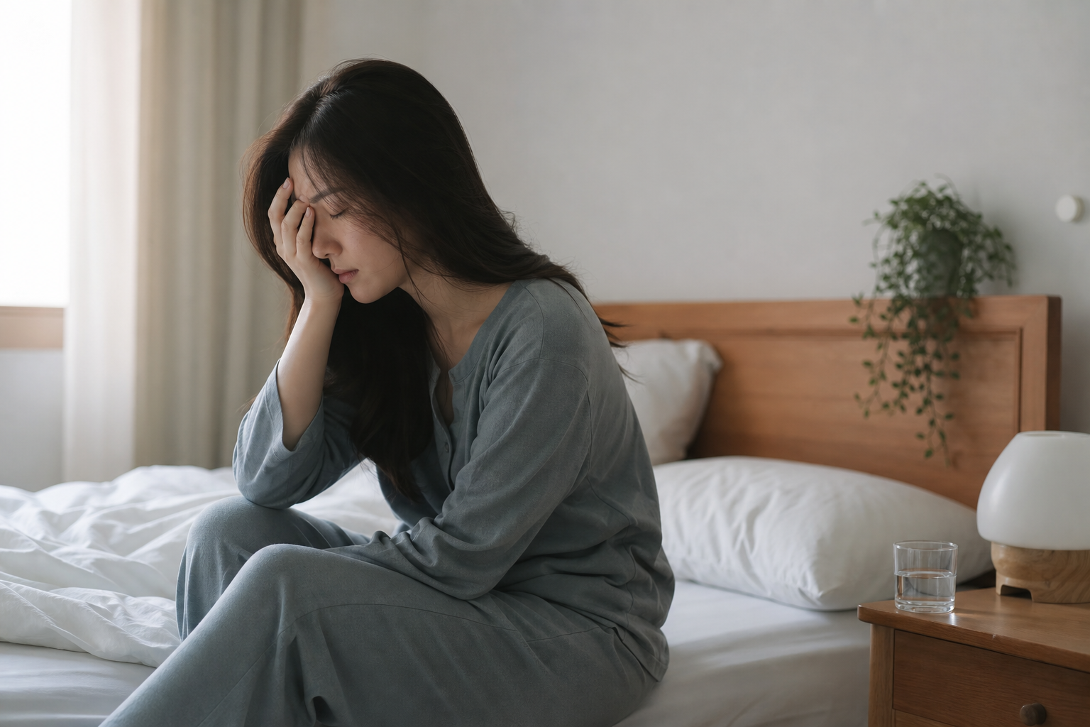 為什麼睡飽還是一臉疲態？皮膚科醫師揭開「睡眠品質差」與「睡眠時數不足」的根本差異