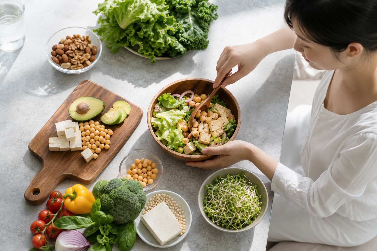 素食者也能補好膠原蛋白？這3類植物性食物組合讓你不靠動物性來源也有效