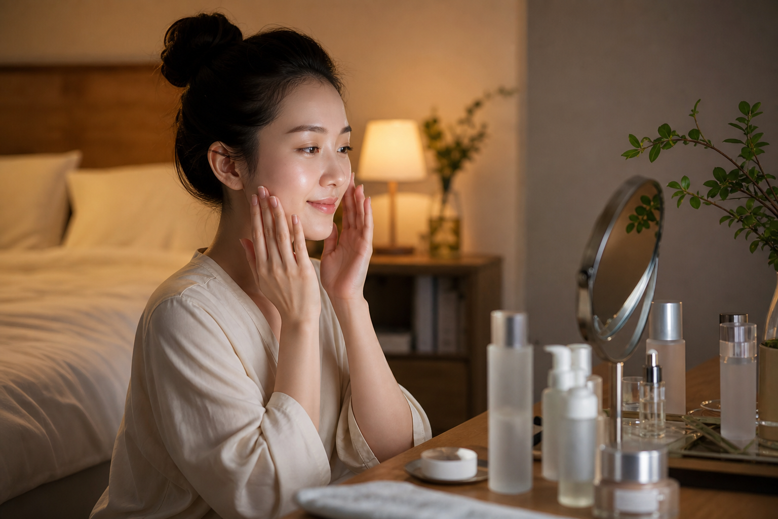 睡前護膚「順序」為什麼比產品本身更重要？皮膚科醫師教你搭配睡眠節律的夜間保養時機