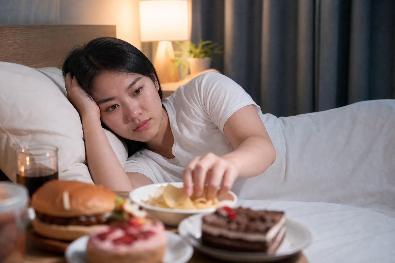 睡眠不足讓你「越吃越胖」？代謝科醫師解析睡眠剝奪如何干擾飢餓素、瘦素，讓減重效果歸零