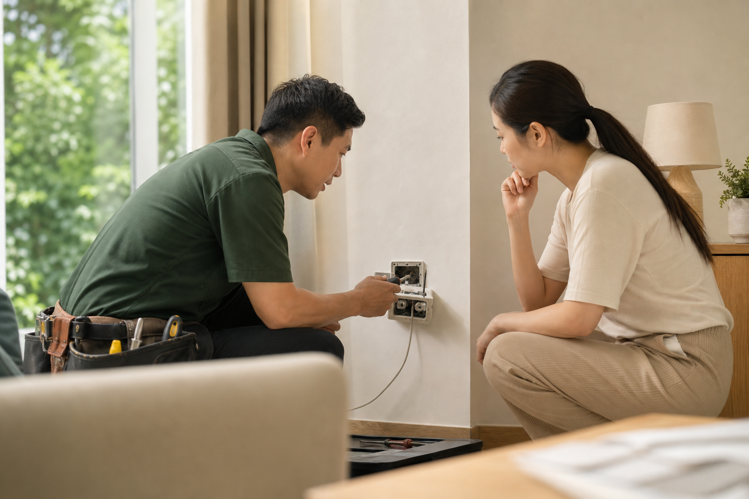 家裡插座永遠不夠用？從客廳到臥室，規劃用電動線的4個佈局原則