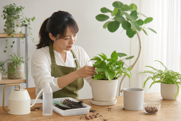 家裡植物老是養死？從光線、澆水到土壤，找出讓綠植在室內存活的4個關鍵條件