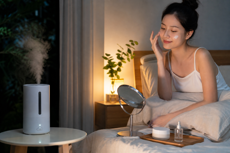 睡前「房間濕度」影響皮膚保水度？皮膚科醫師告訴你最適合助眠又養膚的臥室濕度範圍