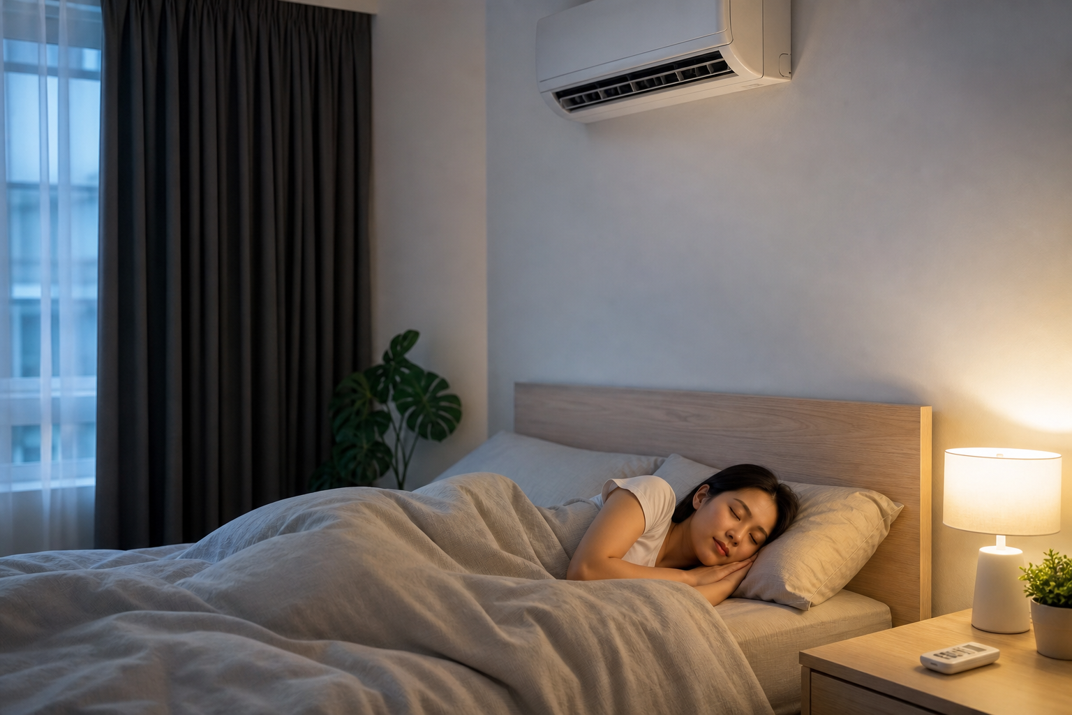 睡前「冷氣溫度」設幾度才能讓深層睡眠更完整？皮膚科醫師破解台灣人最常犯的臥室溫控錯誤