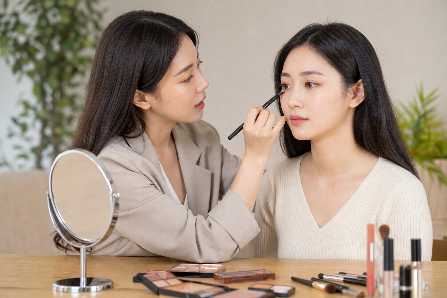 韓妝「眼尾拉長」跟「眼頭強調」哪個更顯眼睛大？彩妝師用眼形比例教你選對延伸方向